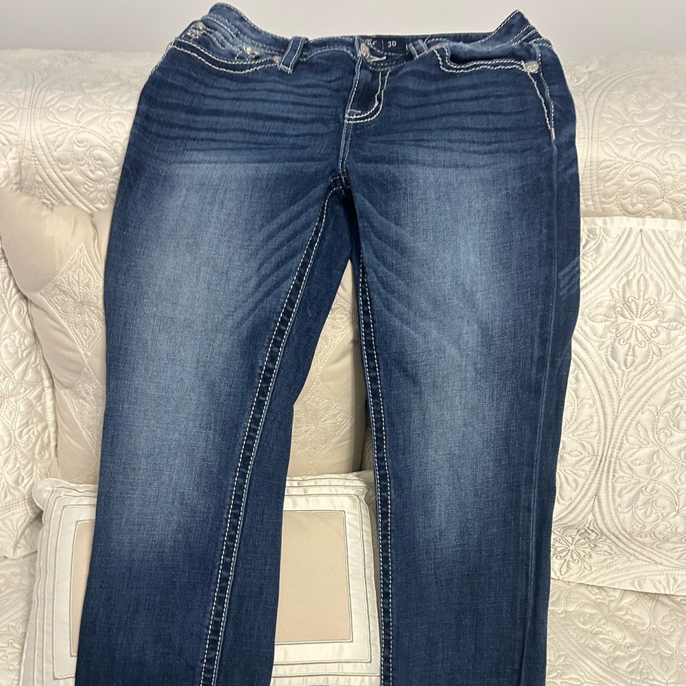 Miss Me mid rise straight leg size 30
